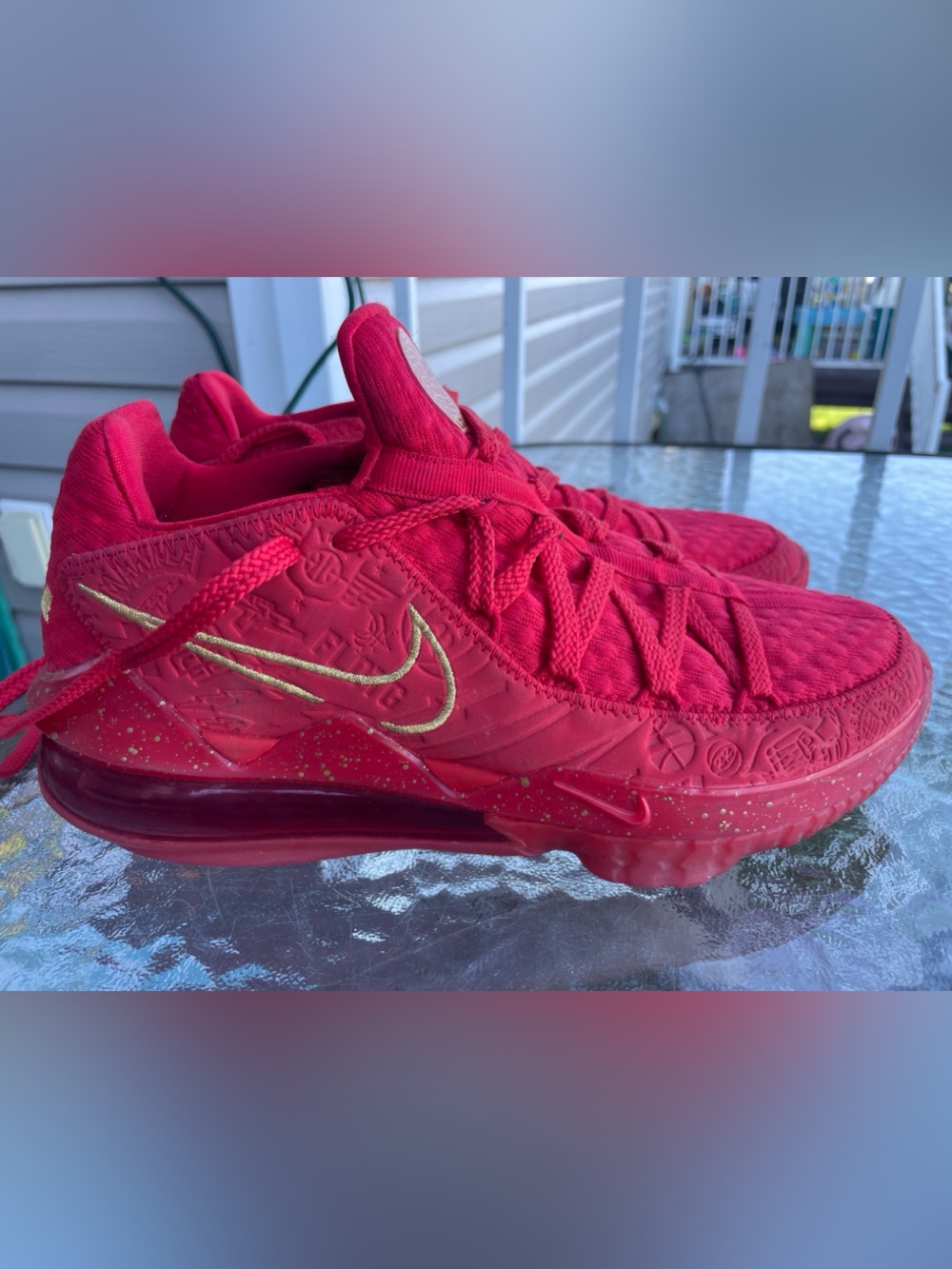 Titan x Nike LeBron 17 Low Agimat Sneakers – Size 8 Men’s